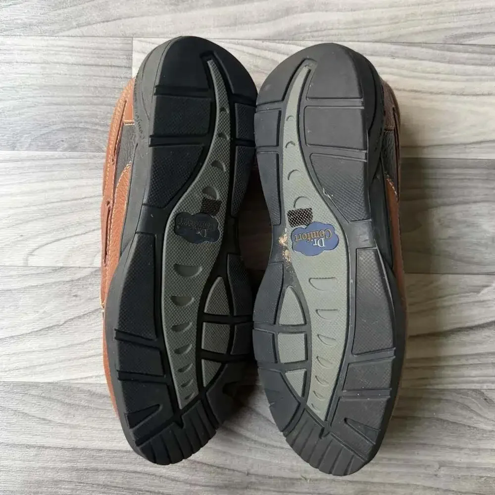 Dr. Comfort Patrick STK#: 8560 Brown Black Leather Oxford Shoes 11XW